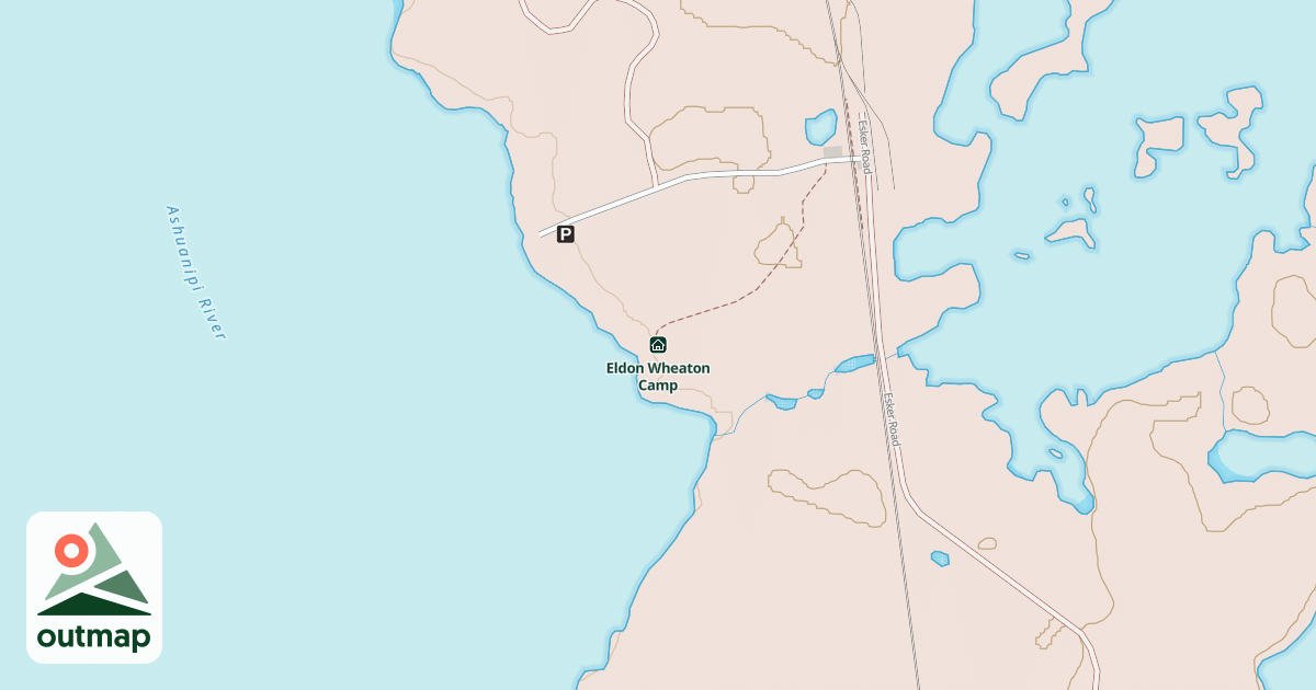 Map of Eldon Wheaton Camp