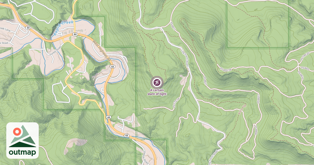Map of A certain slant of light