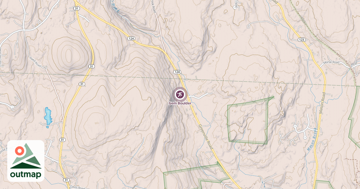 Map of Gem Boulder