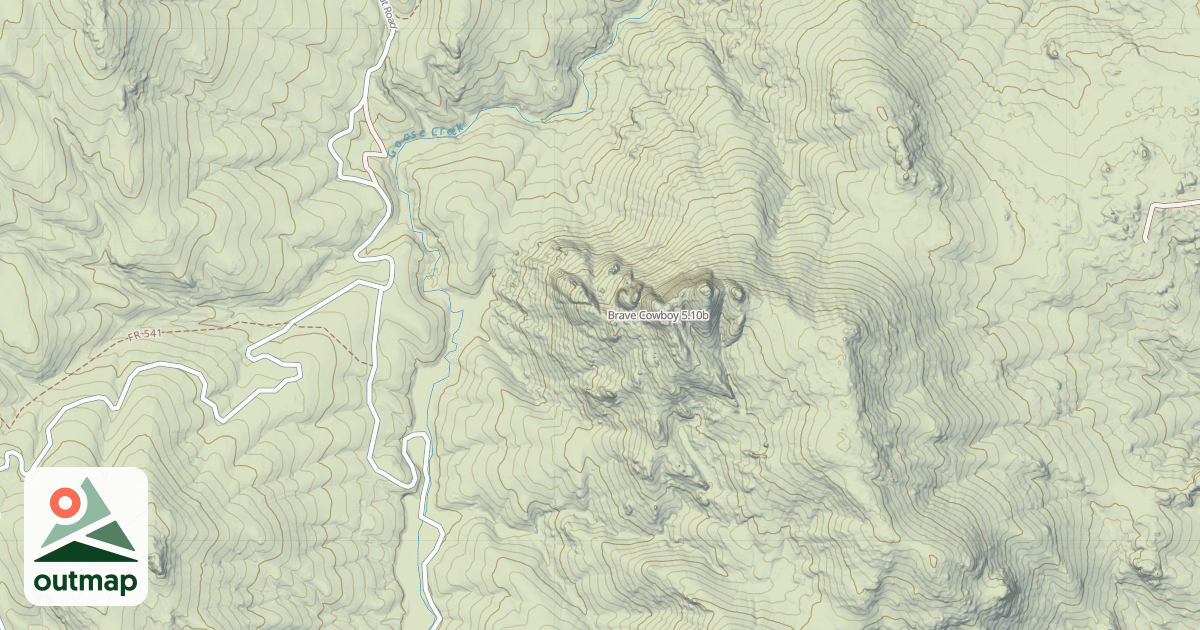 Map of Brave Cowboy