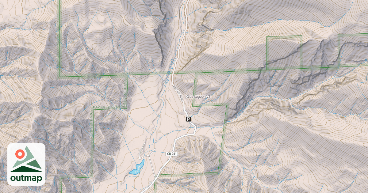 Map of Glue Lagoon