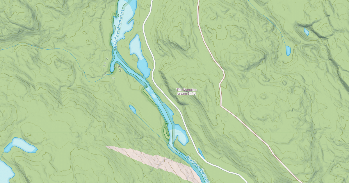 Map preview of The Dumoine dream