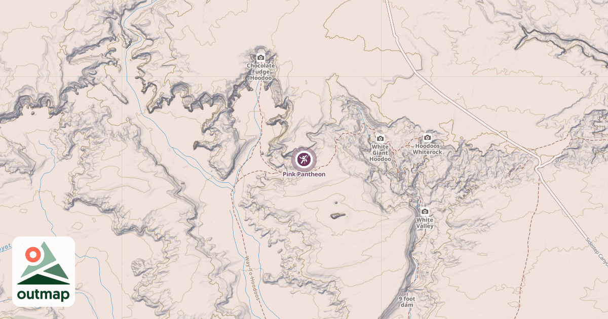 Map of Pink Pantheon