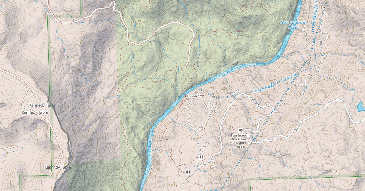 Map preview of Left crack