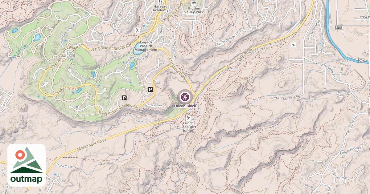 Map of Falcon Block