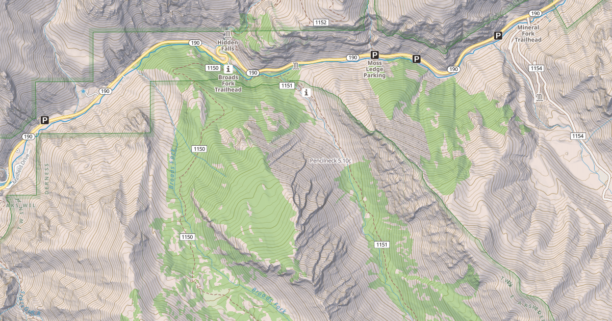 Map preview of Pencilneck