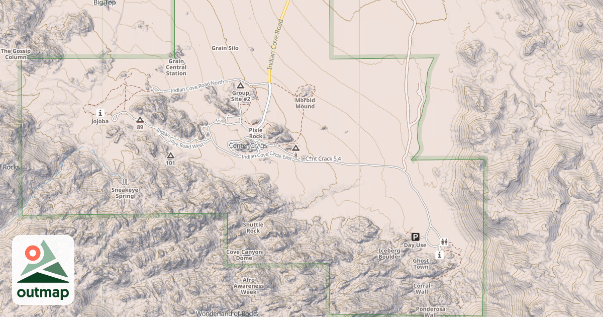 Map of C*nt Crack
