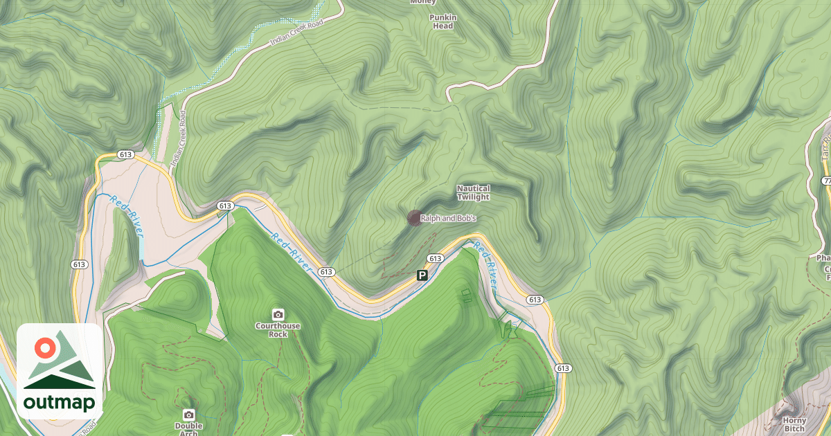 Map of Ralph and Bob's