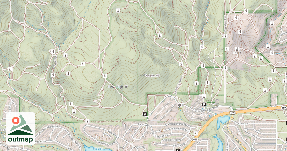 Map of Accipiter
