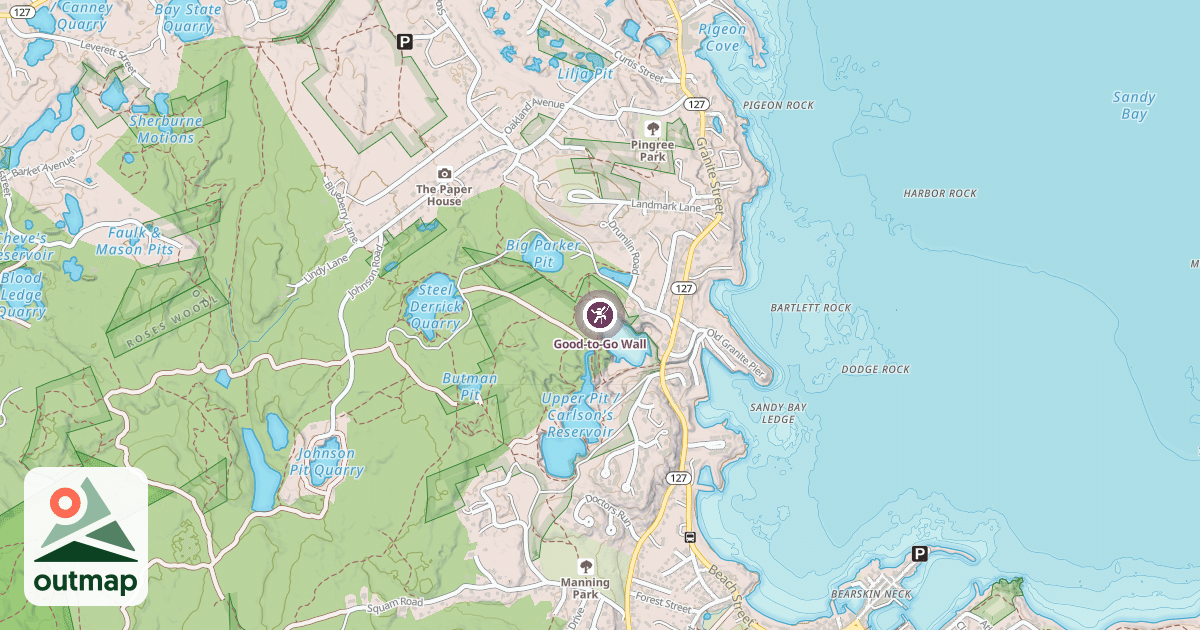 Map of Good-to-Go Wall