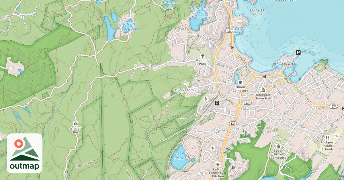 Map of 3. Rock Candy