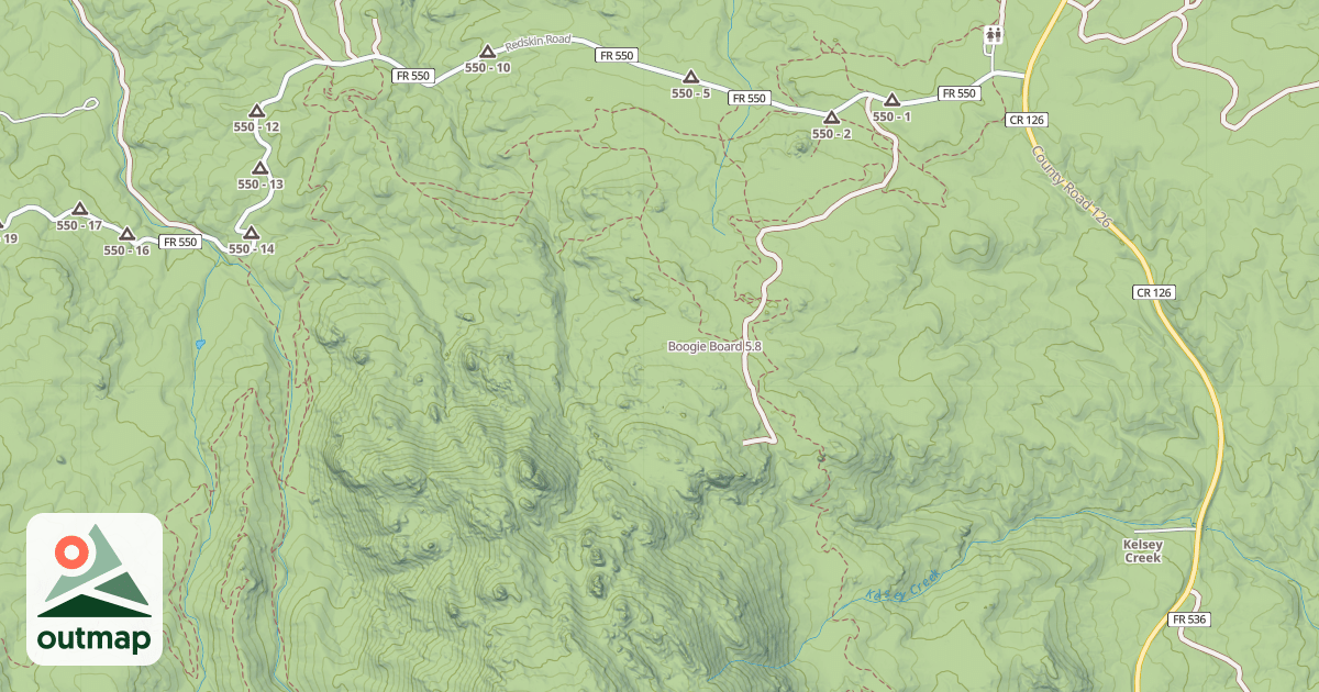 Map of Boogie Board