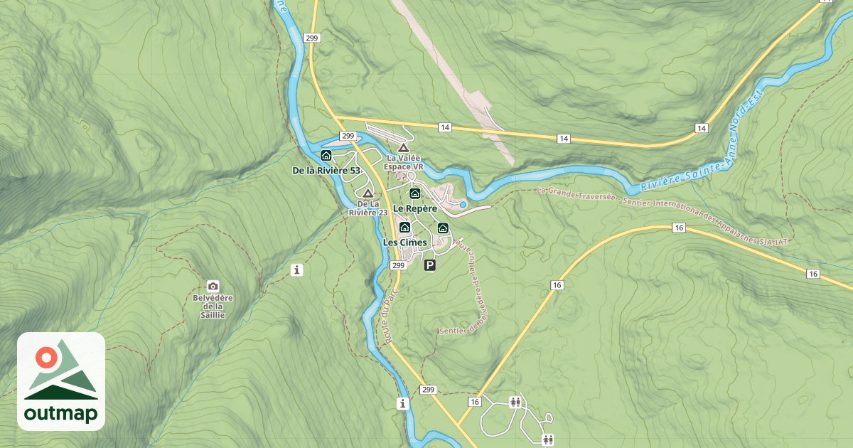 Map of Le Piolet