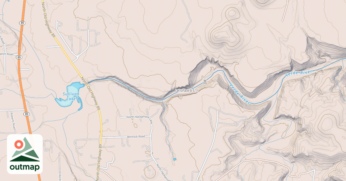 Map of Let's Face It