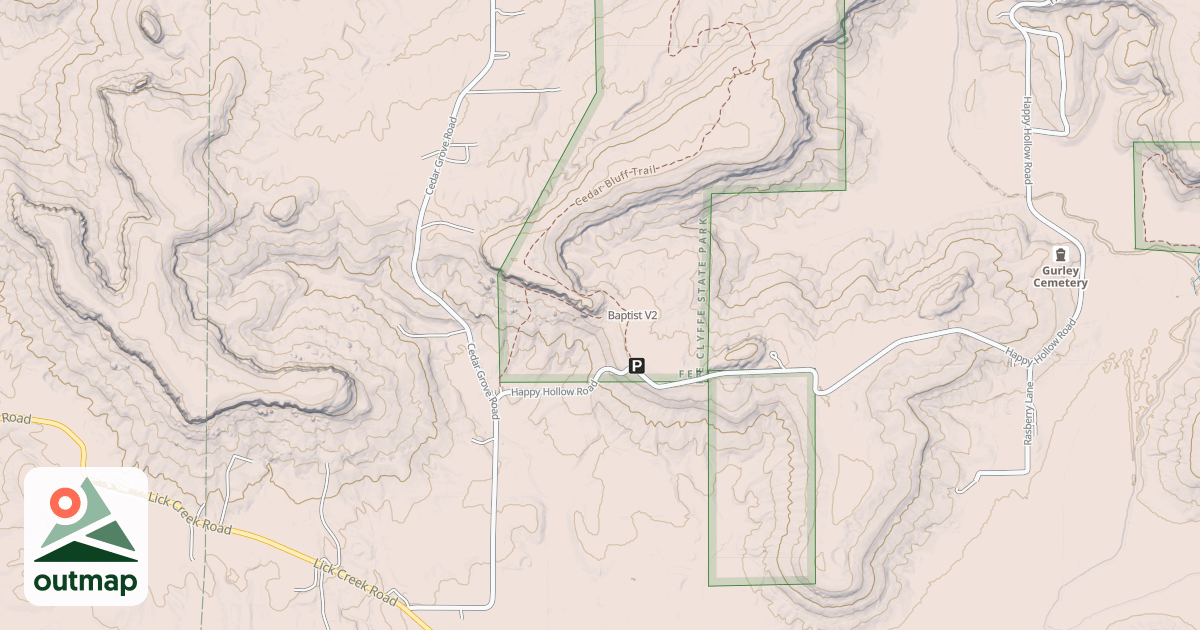 Map of Baptist