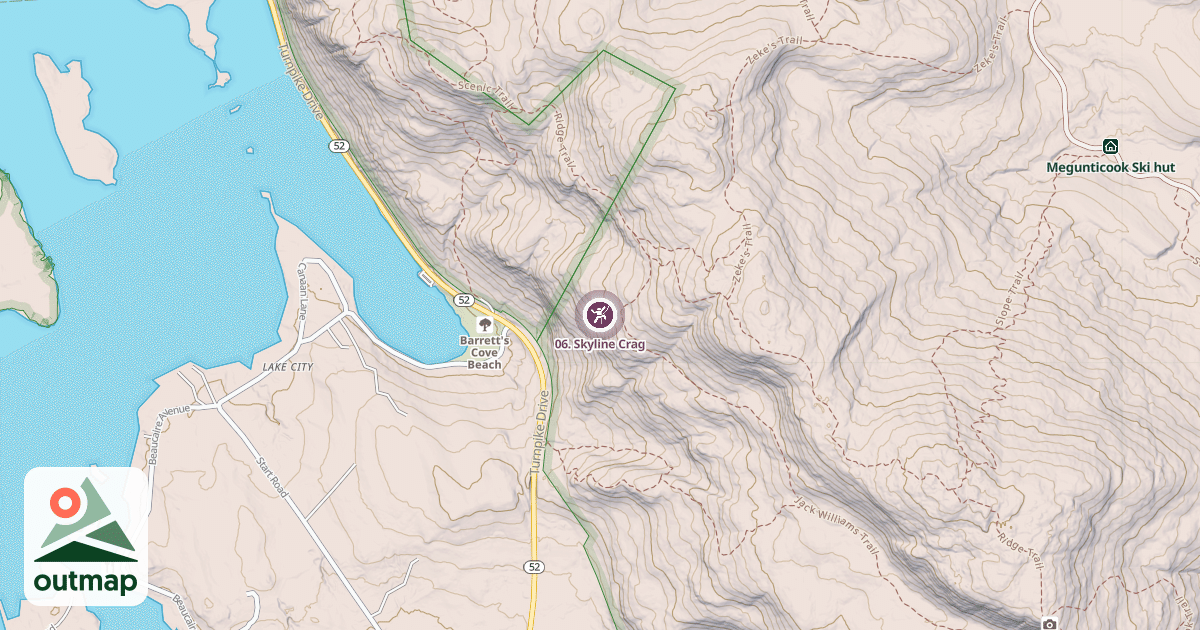 Map of 06. Skyline Crag