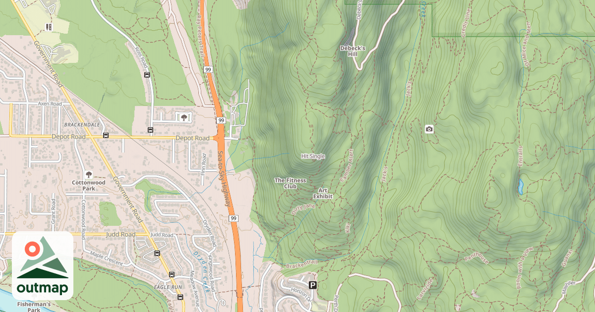 Map of Hit Single