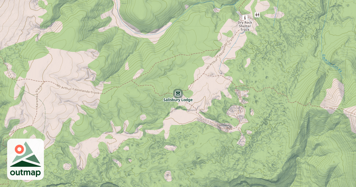Map of Salisbury Lodge