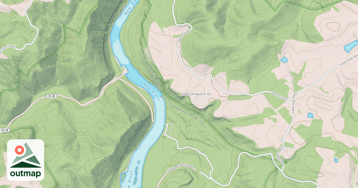 Map of Crack Of Noon