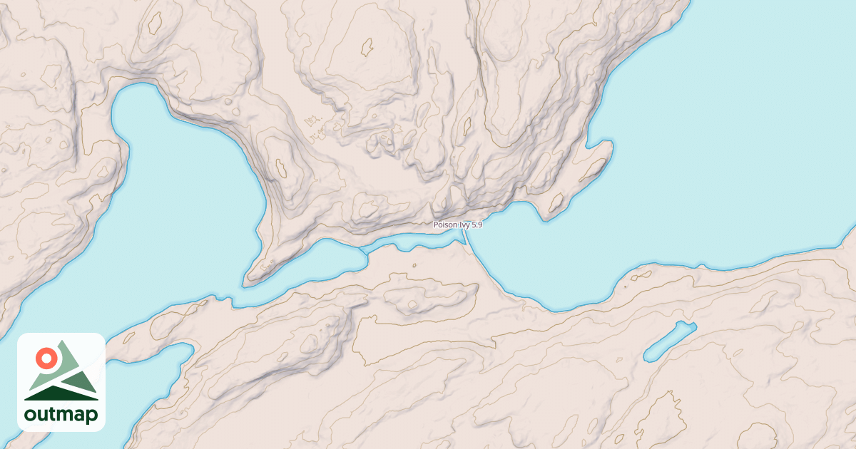Map of Poison Ivy