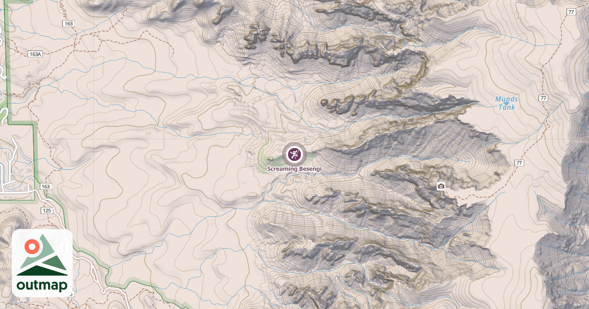 Map of Screaming Besengi