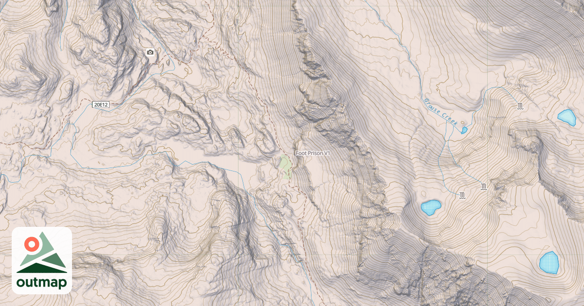 Map of Foot Prison