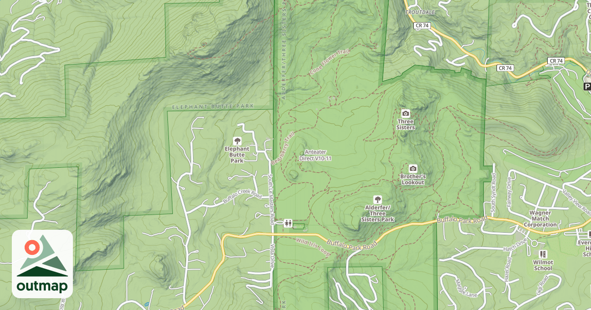 Map of Anteater Direct