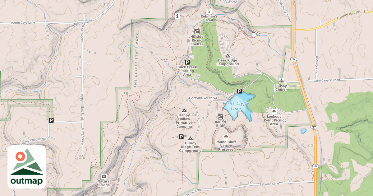 Map of Goreville Youth