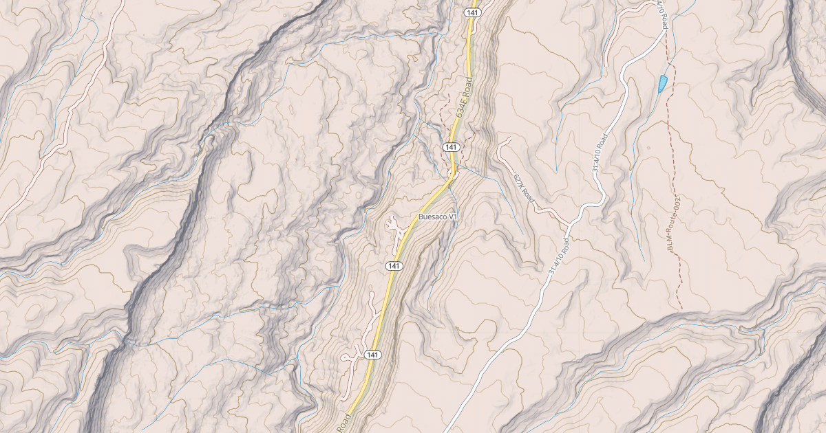 Map preview of Buesaco