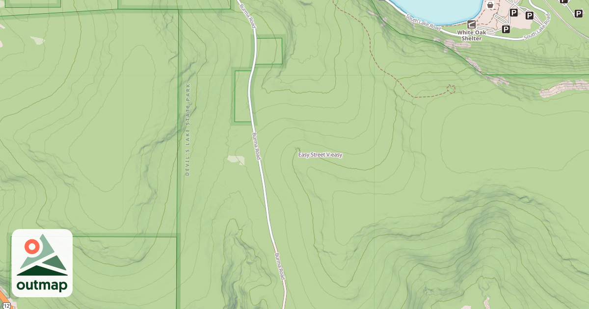 Map of Easy Street