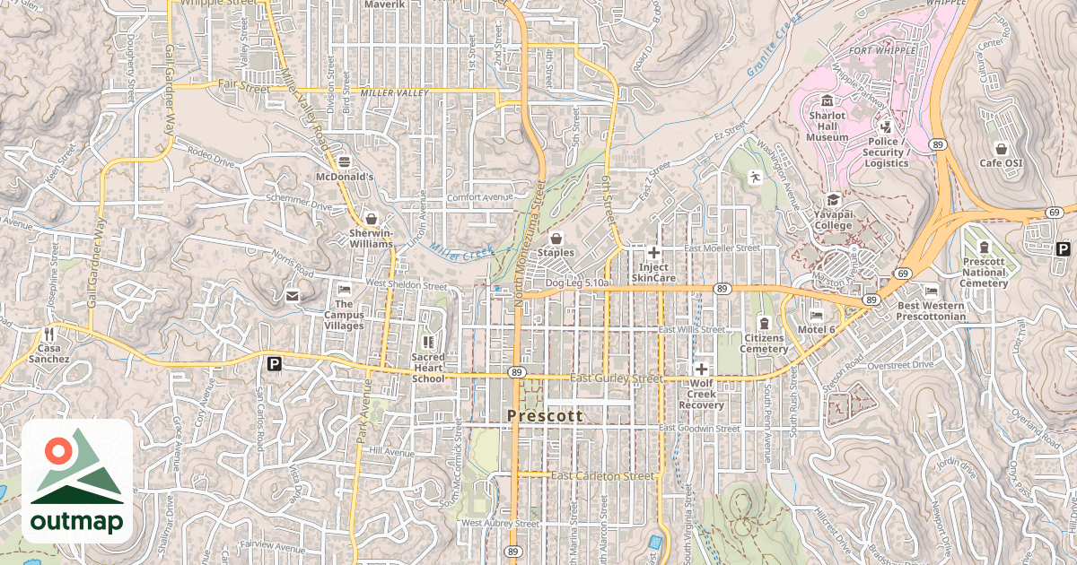 Map of Dog Leg