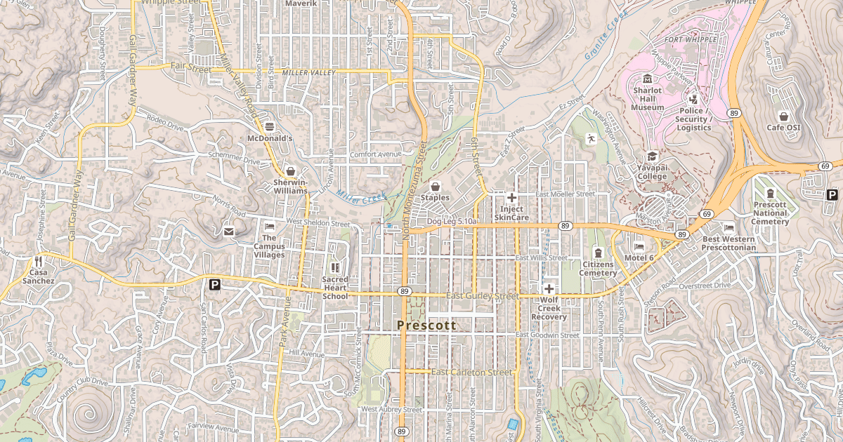 Map preview of Dog Leg