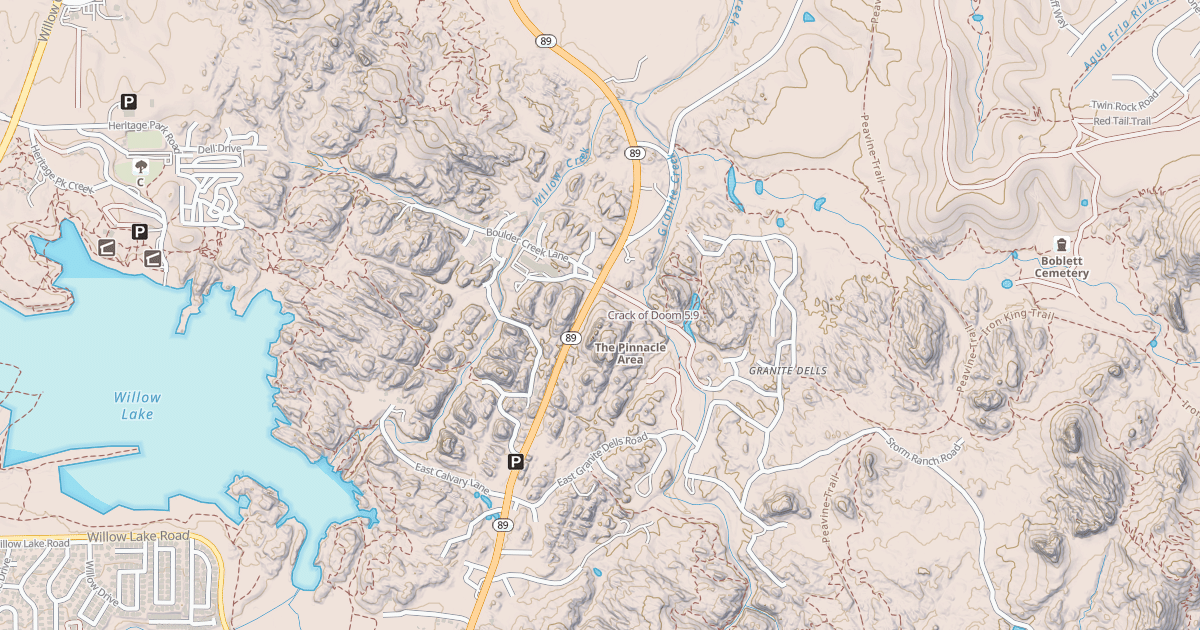 Map preview of Crack of Doom