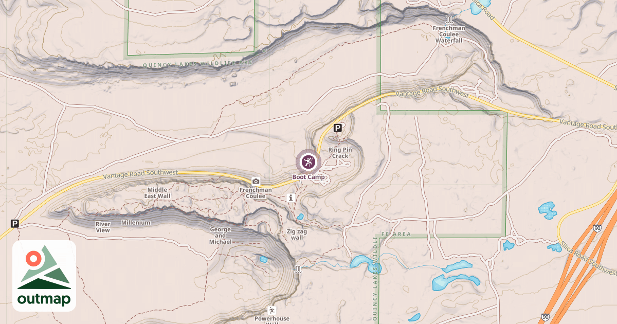 Map of Boot Camp