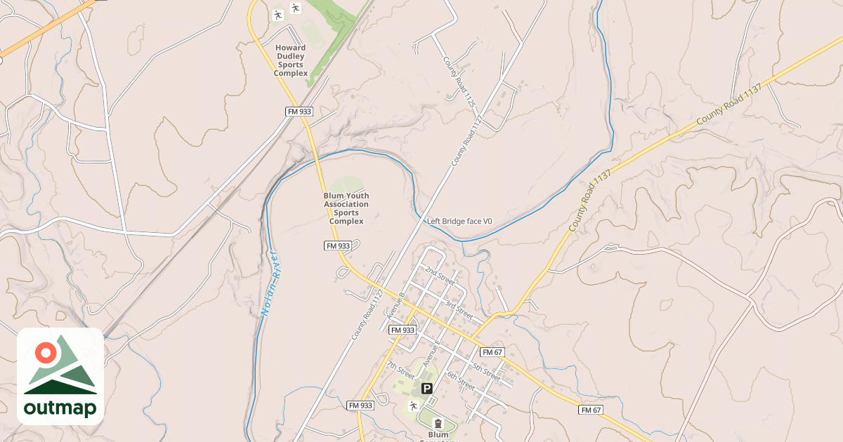 Map of Left Bridge face