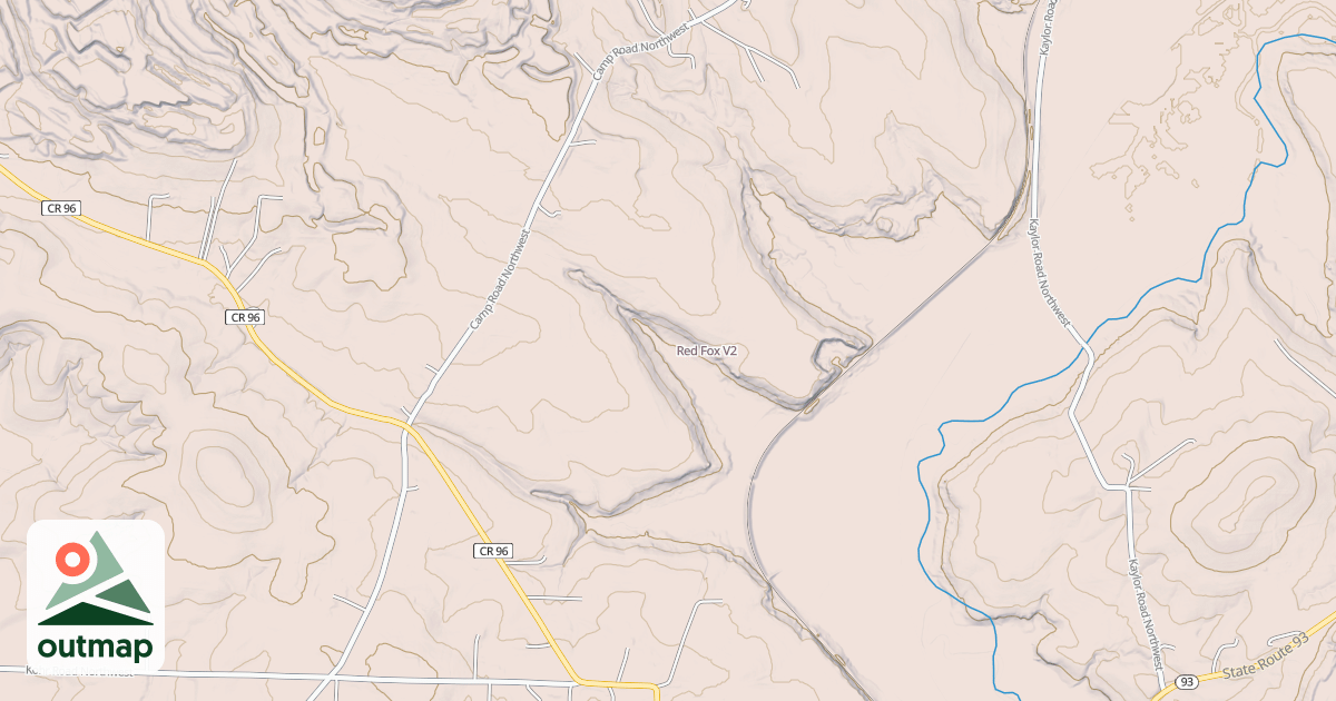 Map of Red Fox