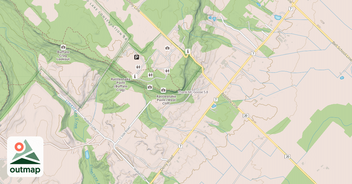Map of Thank Mr. Goose