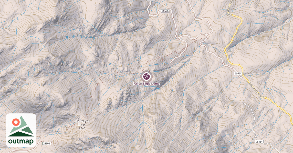 Map of Fallen Eagle Dome