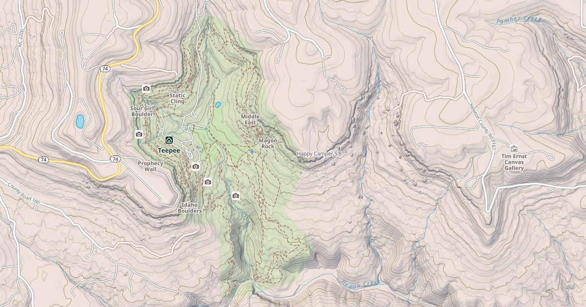 Map preview of Happy Camper