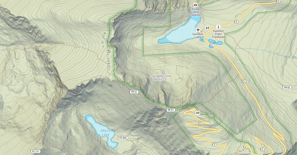 Map preview of The Napkin (2nd Apron)