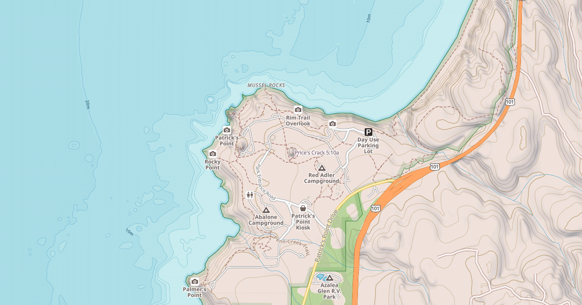 Map preview of Price's Crack