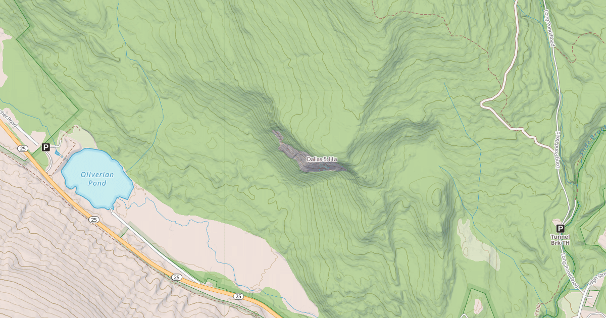 Map preview of Dallas