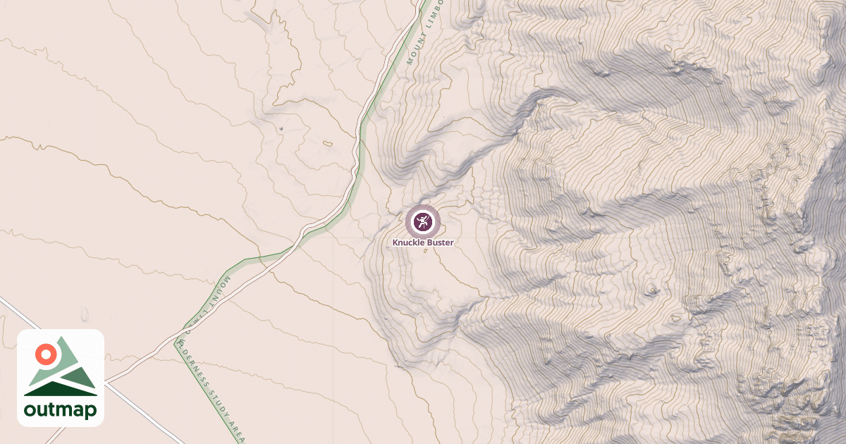 Map of Knuckle Buster