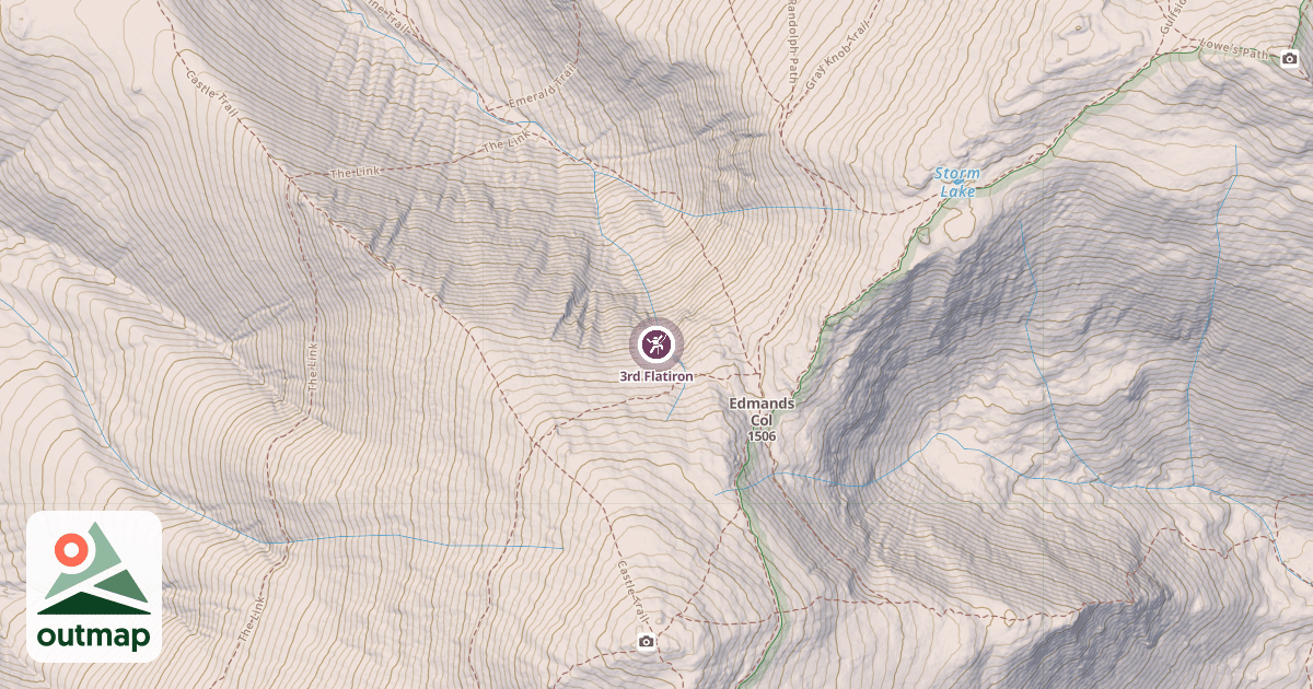 Map of 3rd Flatiron