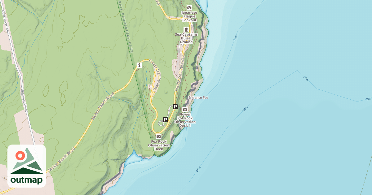 Map of Entrance Fee