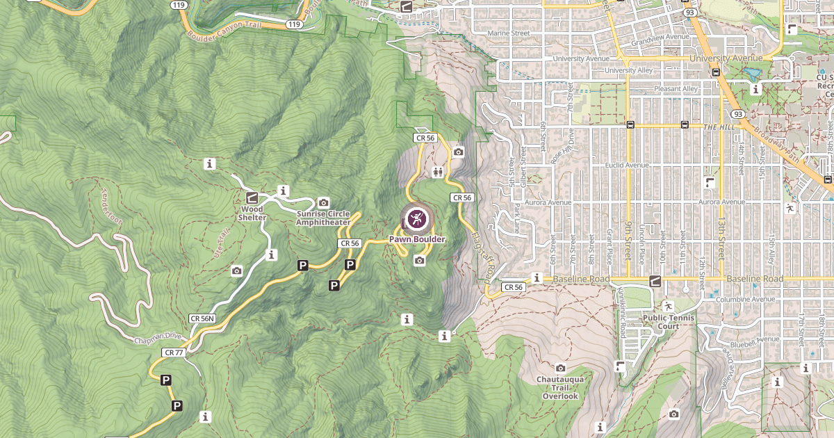 Map preview of Pawn Boulder