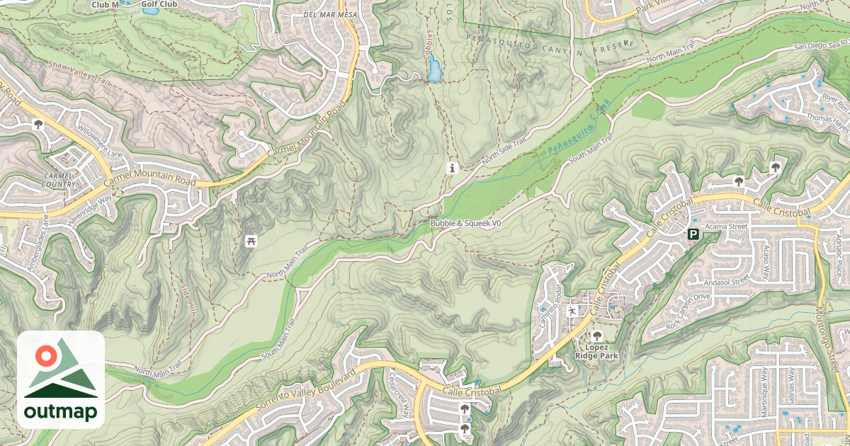 Map of Bubble & Squeek