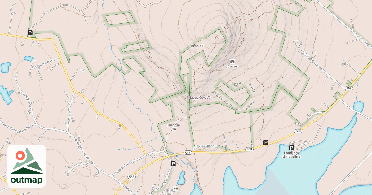 Map of Happy Cow