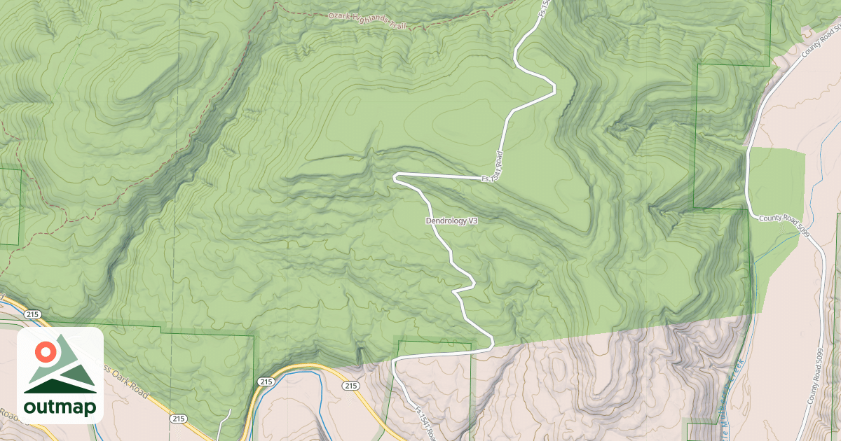 Map of Dendrology