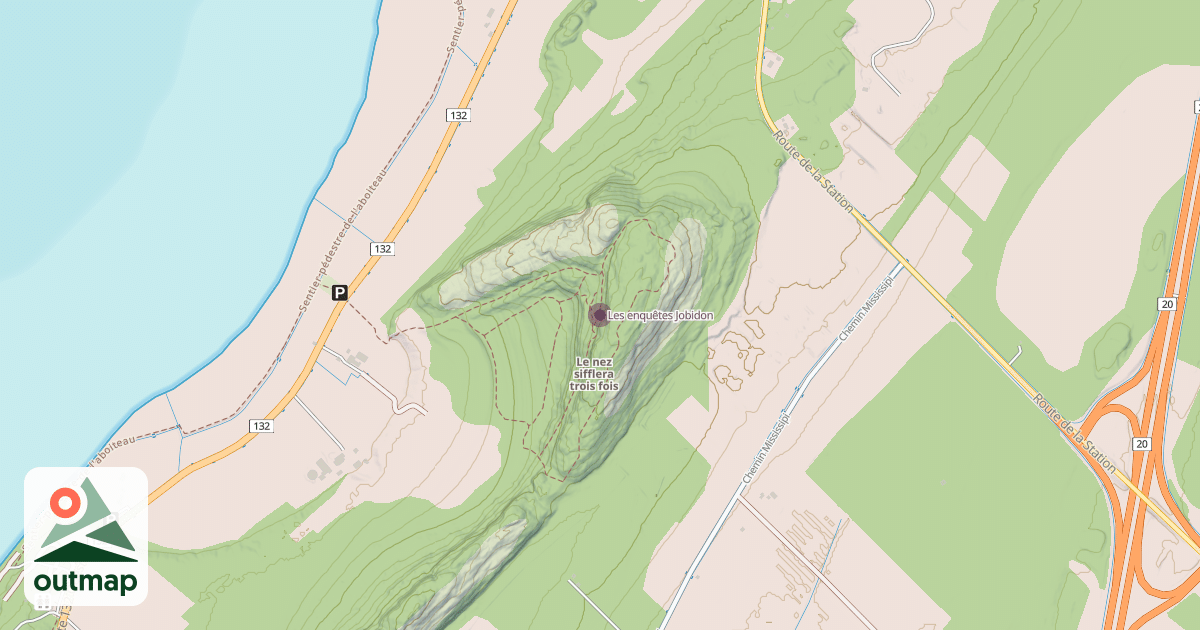 Map of Les enquêtes Jobidon